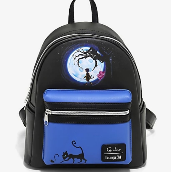 Loungefly Bags Loungefly Coraline Button Moon Mini Backpack Poshmark